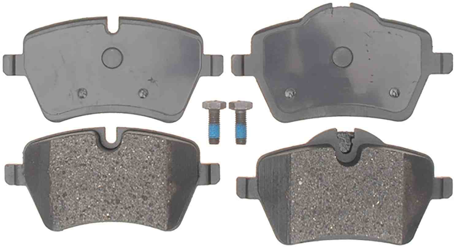 ACDELCO GOLD/PROFESSIONAL BRAKES - Semi-Metallic - ADU - 17d1204mh