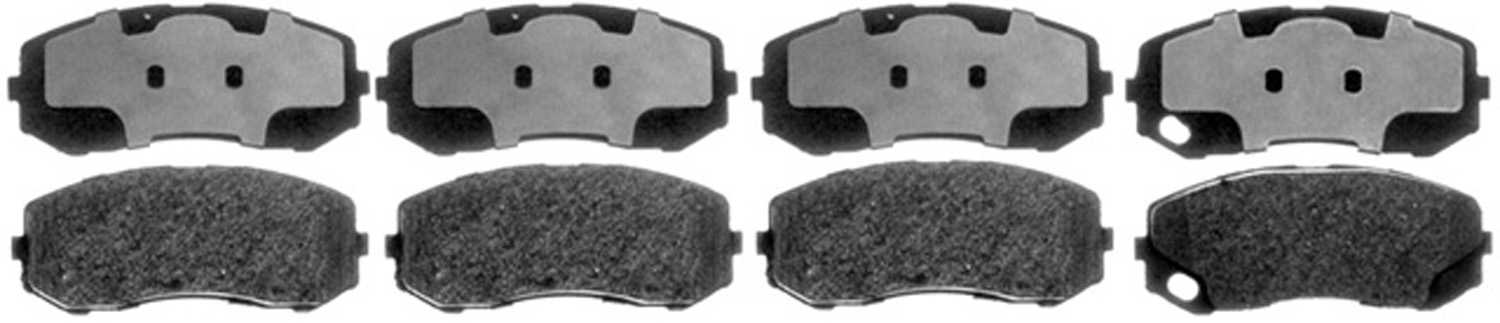 ACDELCO GOLD/PROFESSIONAL BRAKES - Semi-Metallic - ADU - 17d1265mh
