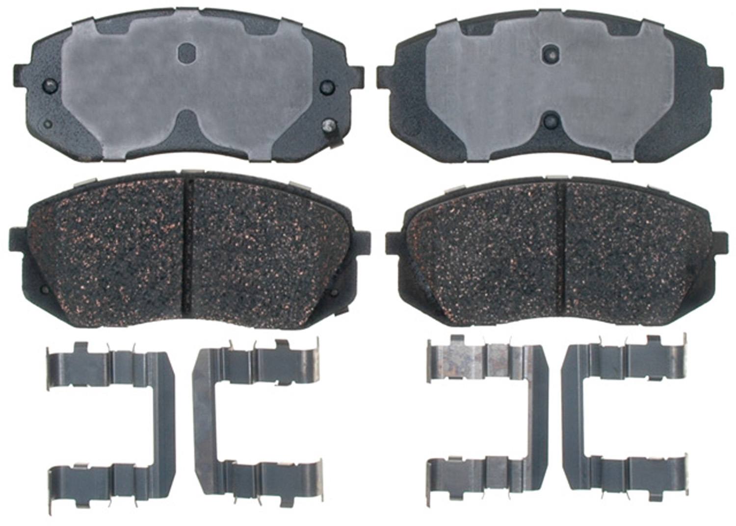 ACDELCO GOLD/PROFESSIONAL BRAKES - Ceramic Disc Brake Pad (Front) - ADU 17D1295CH
