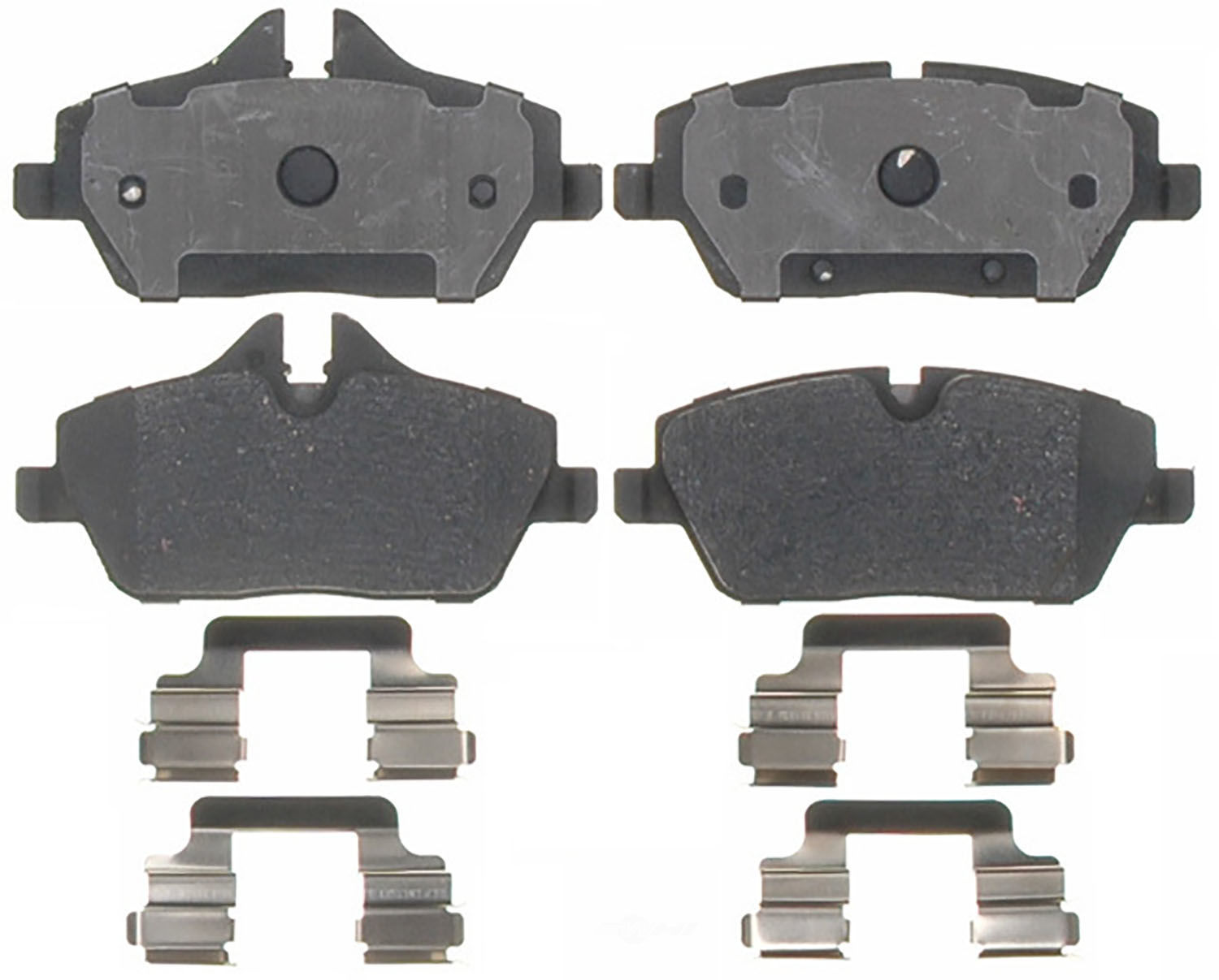 ACDELCO GOLD/PROFESSIONAL BRAKES - Semi-Metallic - ADU - 17d1308mh