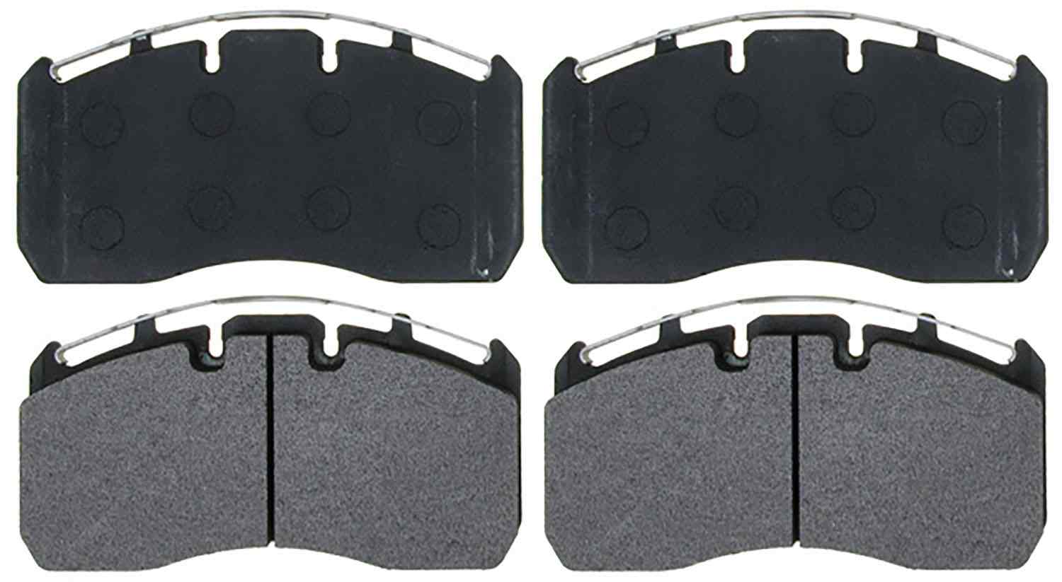 ACDELCO GOLD/PROFESSIONAL BRAKES - Semi-Metallic - ADU - 17d1370mhd