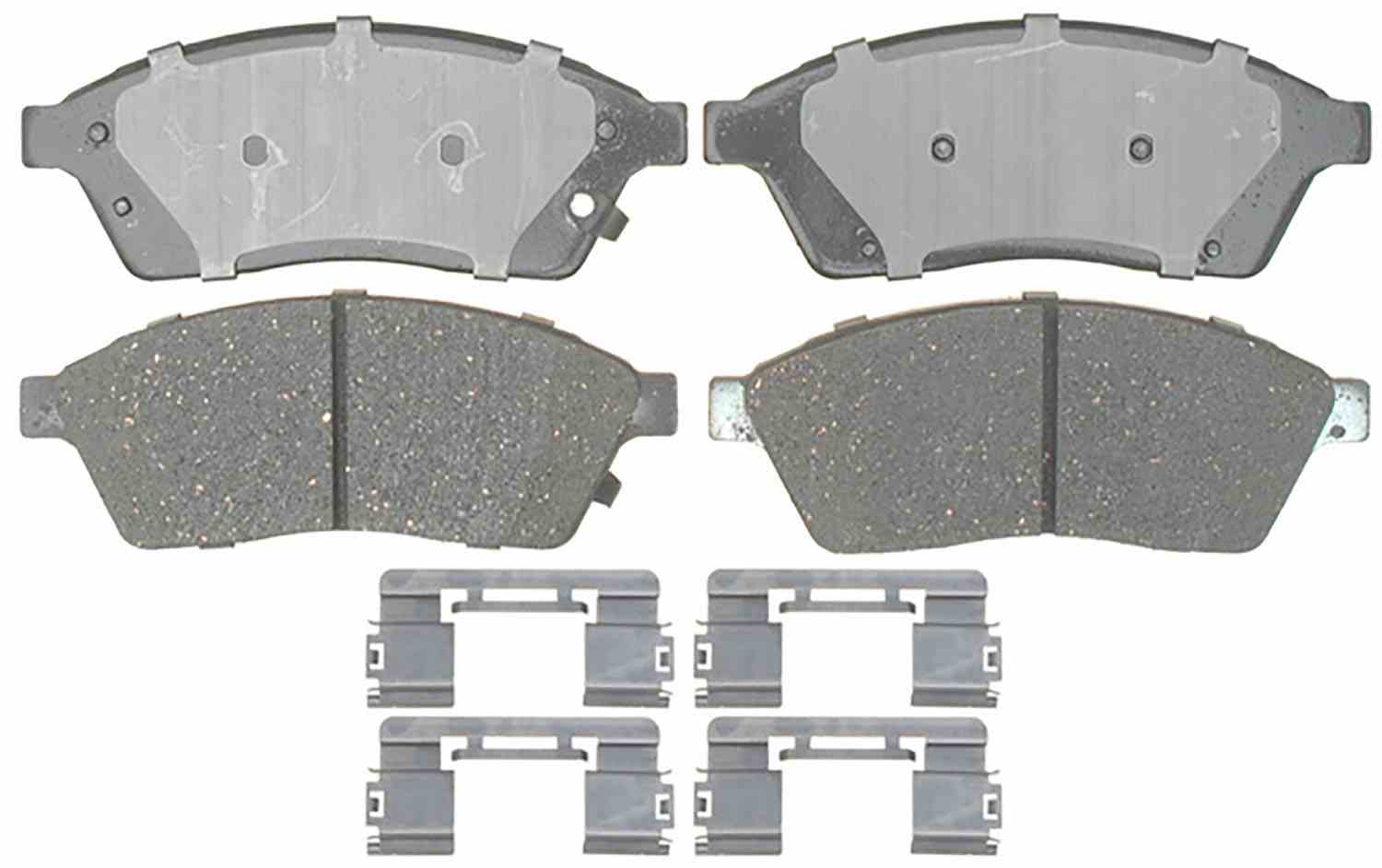 ACDELCO GOLD/PROFESSIONAL BRAKES - Semi-Metallic - ADU - 17d1422mh