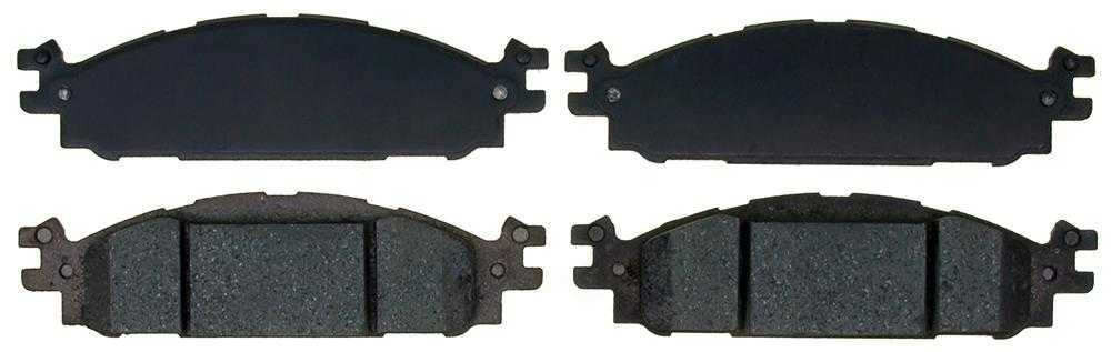 ACDELCO GOLD/PROFESSIONAL BRAKES - Fleet, Semi-Metallic - ADU - 17d1508mhsv