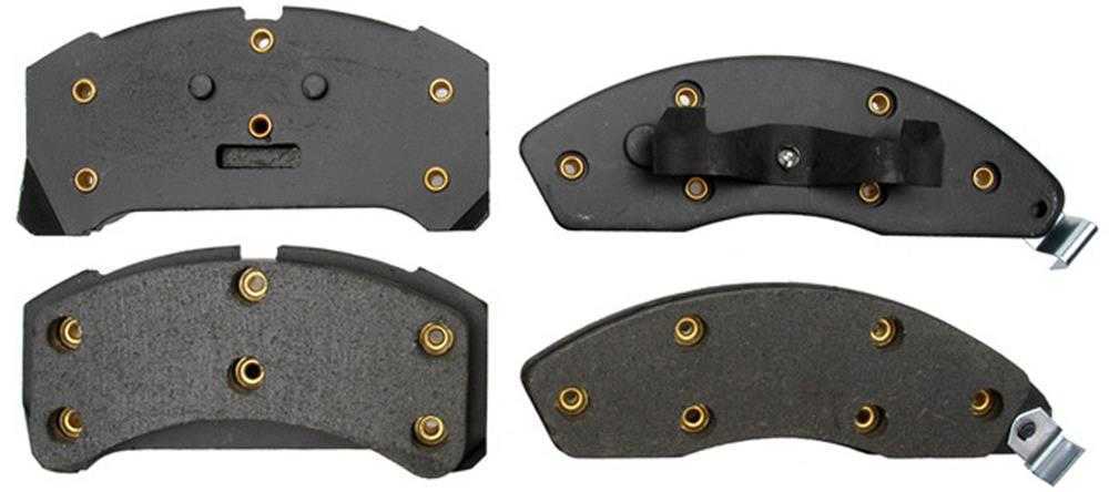 ACDELCO GOLD/PROFESSIONAL BRAKES - Organic Disc Brake Pad - ADU - 17d152