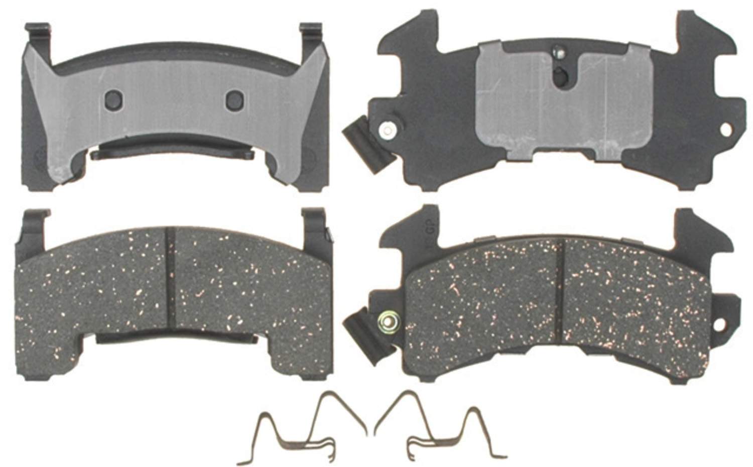 ACDELCO GOLD/PROFESSIONAL BRAKES - Semi-Metallic - ADU - 17d154mh