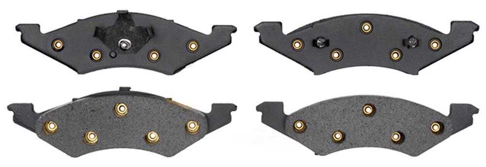ACDELCO GOLD/PROFESSIONAL BRAKES - Organic Disc Brake Pad - ADU - 17d179
