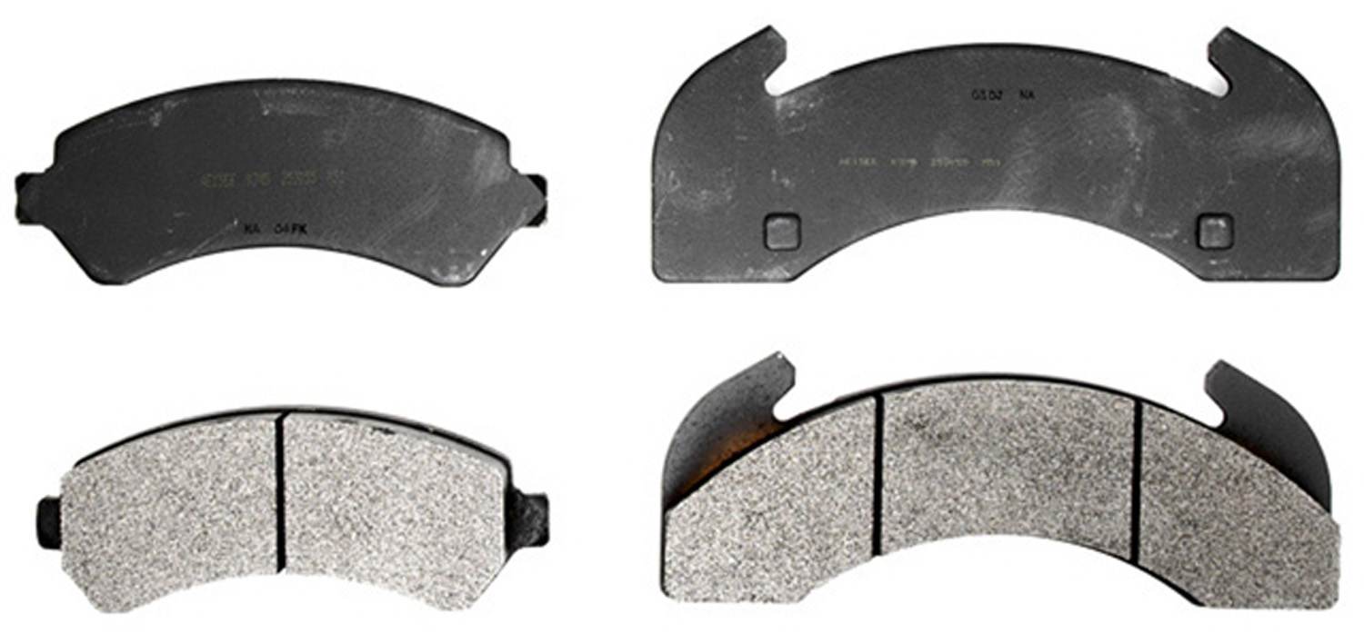 ACDELCO GOLD/PROFESSIONAL BRAKES - Semi-Metallic - ADU - 17d225m