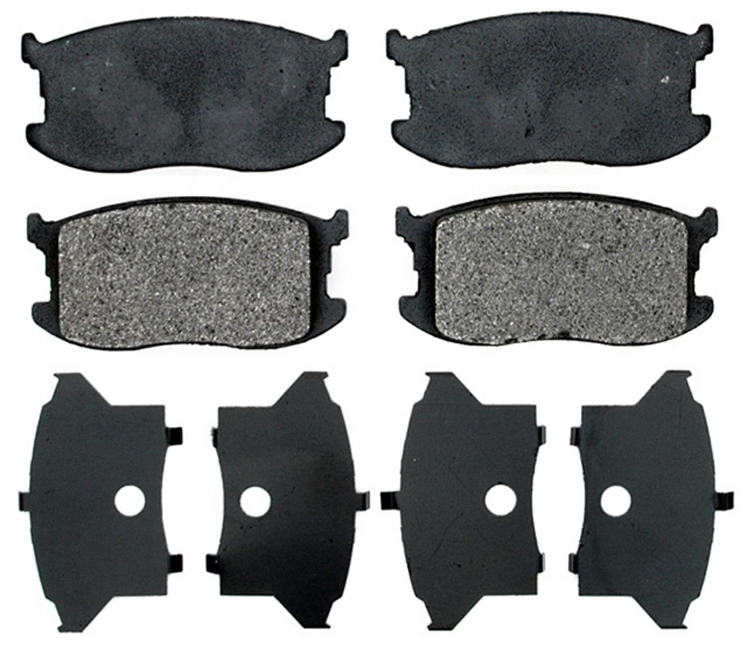 ACDELCO GOLD/PROFESSIONAL BRAKES - Semi-Metallic - ADU - 17d297m