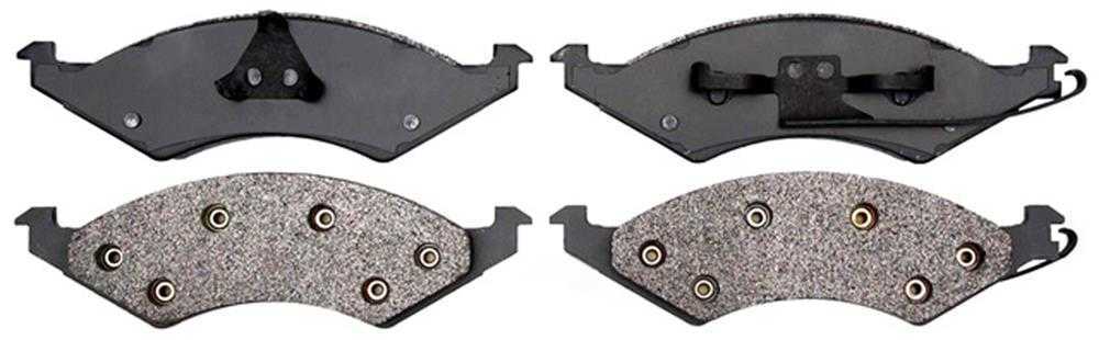 ACDELCO GOLD/PROFESSIONAL BRAKES - Semi-Metallic - ADU - 17d324m