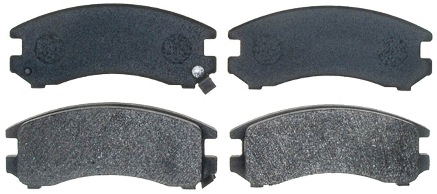 ACDELCO GOLD/PROFESSIONAL BRAKES - Semi-Metallic - ADU - 17d357m