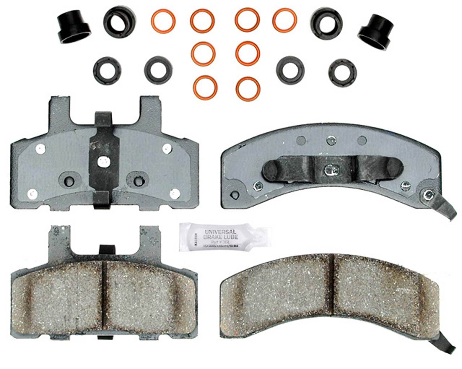ACDELCO GOLD/PROFESSIONAL BRAKES - Ceramic Disc Brake Pad (Front) - ADU 17D369CH