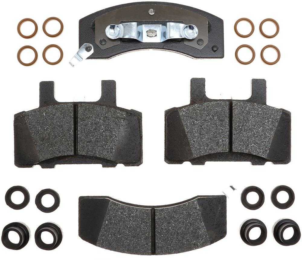 ACDELCO GOLD/PROFESSIONAL BRAKES - Semi-Metallic - ADU - 17d370mh