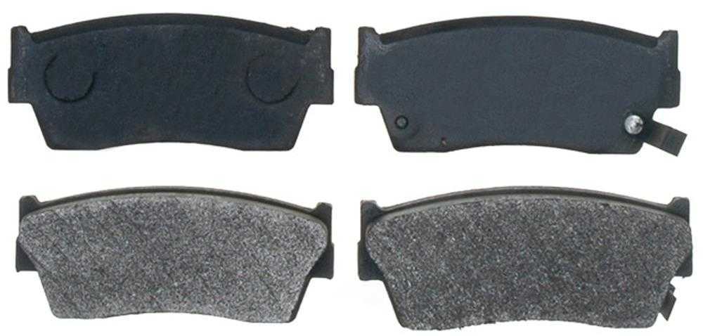 ACDELCO GOLD/PROFESSIONAL BRAKES - Semi-Metallic - ADU - 17d418m