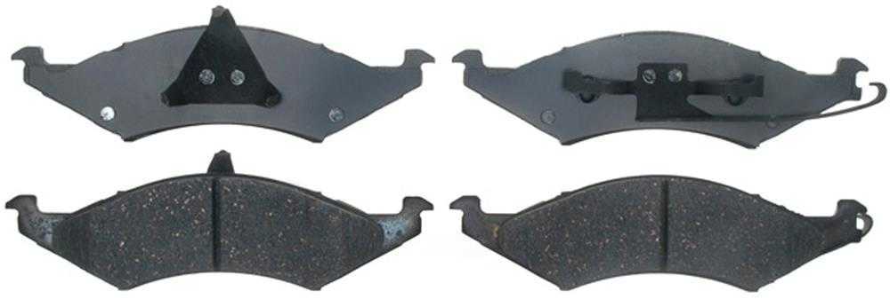 ACDELCO GOLD/PROFESSIONAL BRAKES - Ceramic Disc Brake Pad - ADU - 17d421ac