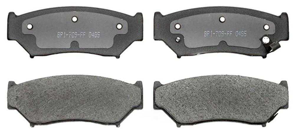 ACDELCO GOLD/PROFESSIONAL BRAKES - Organic Disc Brake Pad - ADU - 17d556