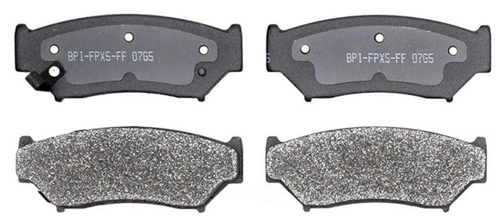ACDELCO GOLD/PROFESSIONAL BRAKES - Semi-Metallic - ADU - 17d556m