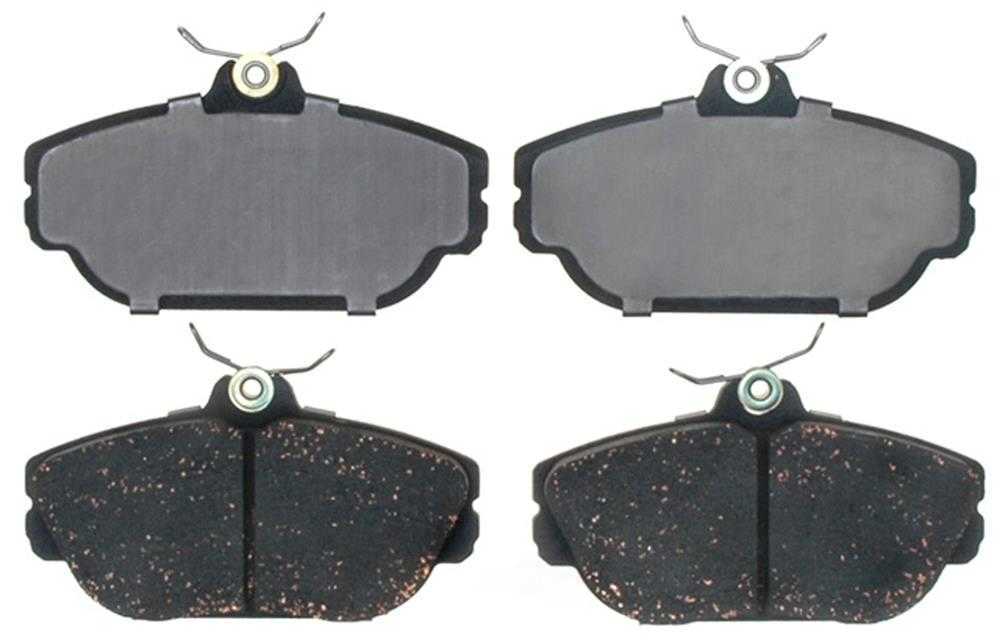 ACDELCO GOLD/PROFESSIONAL BRAKES - Organic Disc Brake Pad - ADU - 17d601