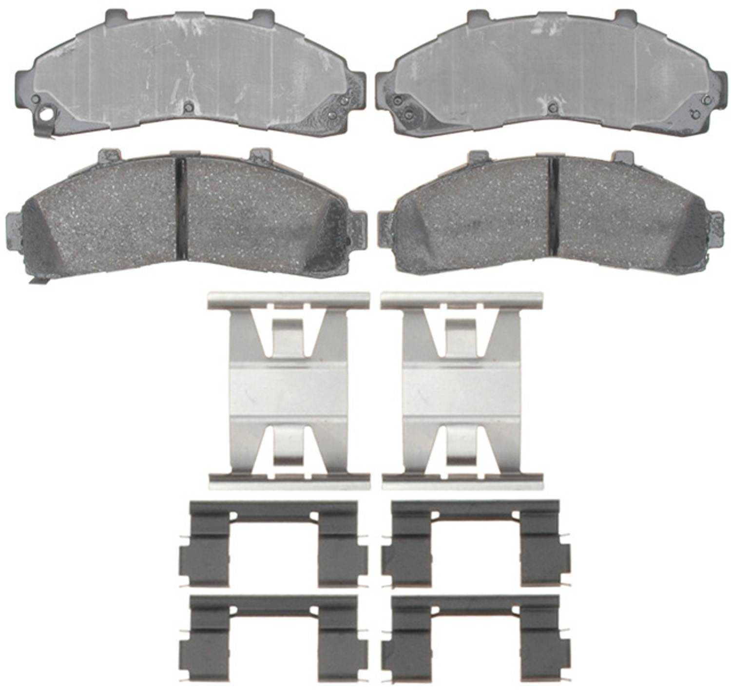 ACDELCO GOLD/PROFESSIONAL BRAKES - Ceramic Disc Brake Pad - ADU - 17d652ch
