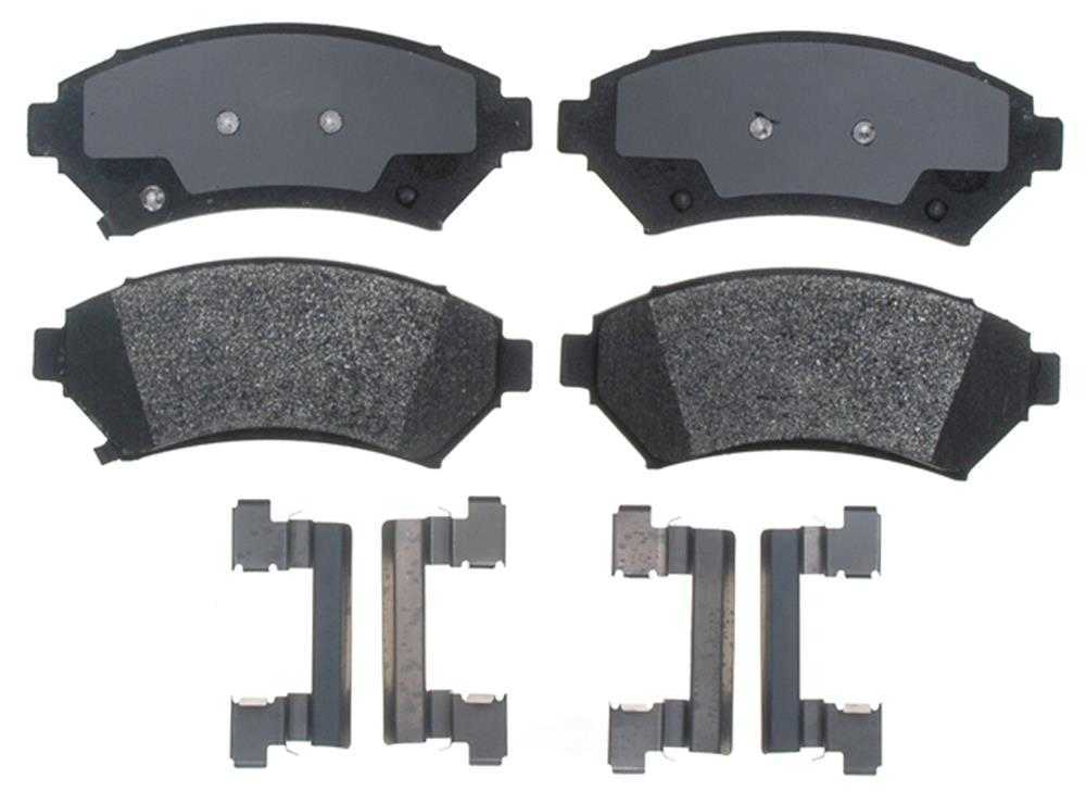 ACDELCO GOLD/PROFESSIONAL BRAKES - Semi-Metallic - ADU - 17d699mh