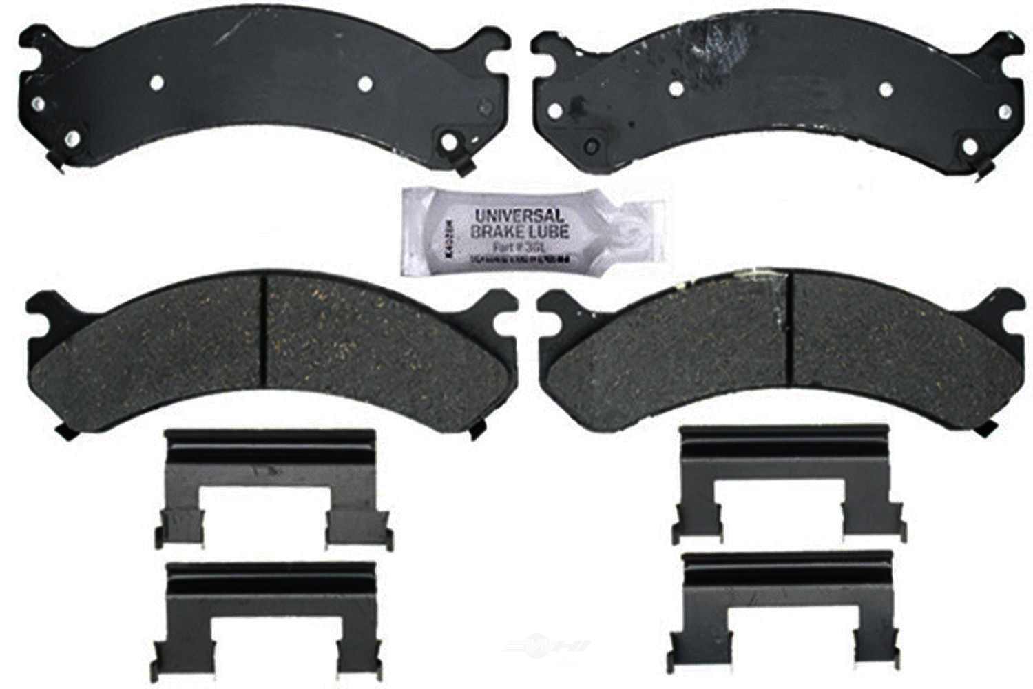 ACDELCO GOLD/PROFESSIONAL BRAKES - Ceramic Disc Brake Pad (Front) - ADU 17D784CH
