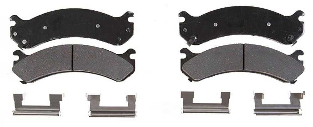 ACDELCO GOLD/PROFESSIONAL BRAKES - Performance, Semi-Metallic - ADU - 17d784mxh