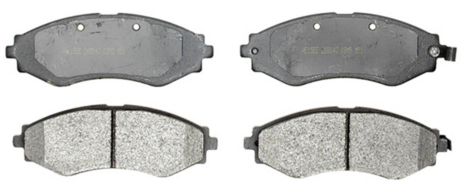 ACDELCO GOLD/PROFESSIONAL BRAKES - Semi-Metallic - ADU - 17d797m