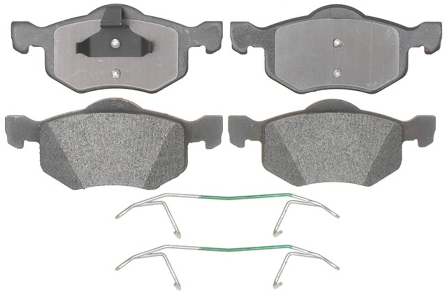 ACDELCO GOLD/PROFESSIONAL BRAKES - Semi-Metallic - ADU - 17d843mh