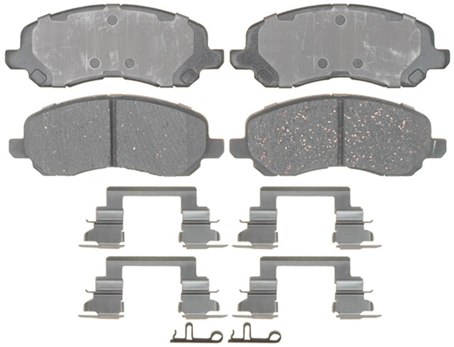ACDELCO GOLD/PROFESSIONAL BRAKES - Ceramic Disc Brake Pad - ADU - 17d866ch