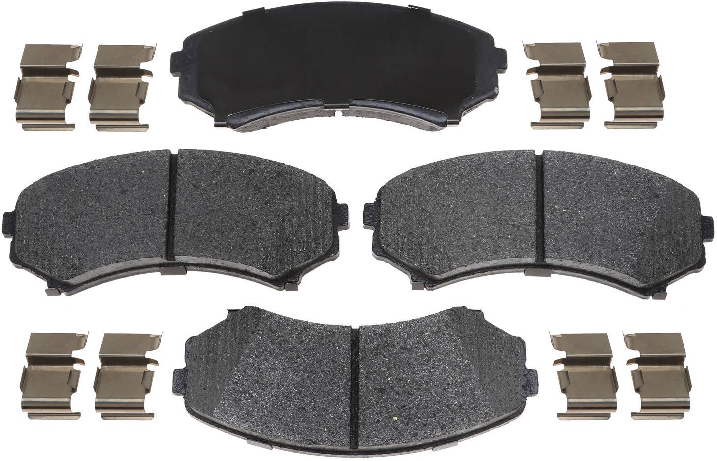 ACDELCO GOLD/PROFESSIONAL BRAKES - Ceramic Disc Brake Pad - ADU - 17d867ch