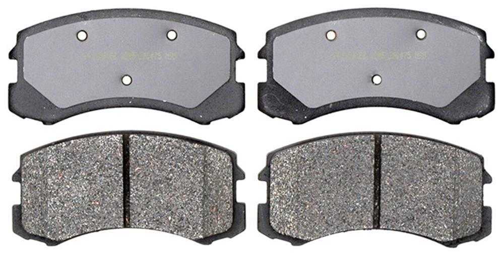 ACDELCO GOLD/PROFESSIONAL BRAKES - Semi-Metallic - ADU - 17d904m