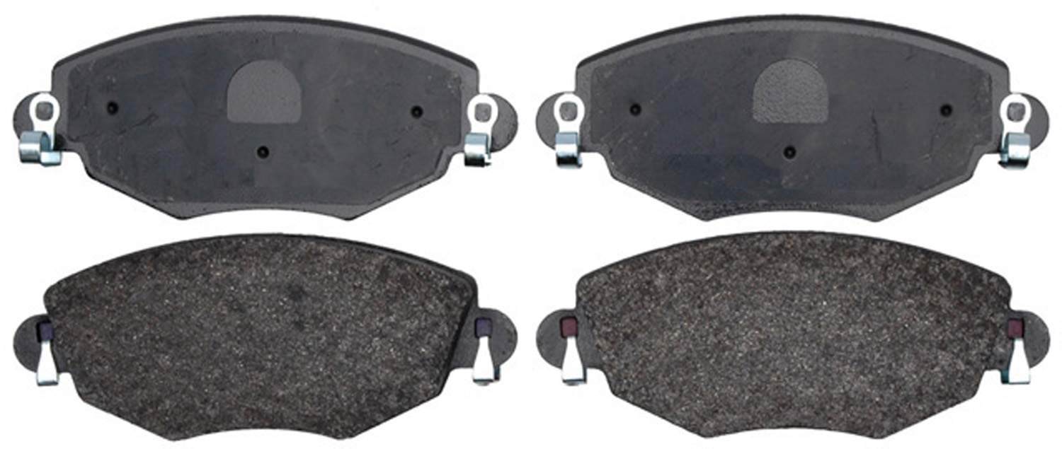 ACDELCO GOLD/PROFESSIONAL BRAKES - Semi-Metallic - ADU - 17d910m