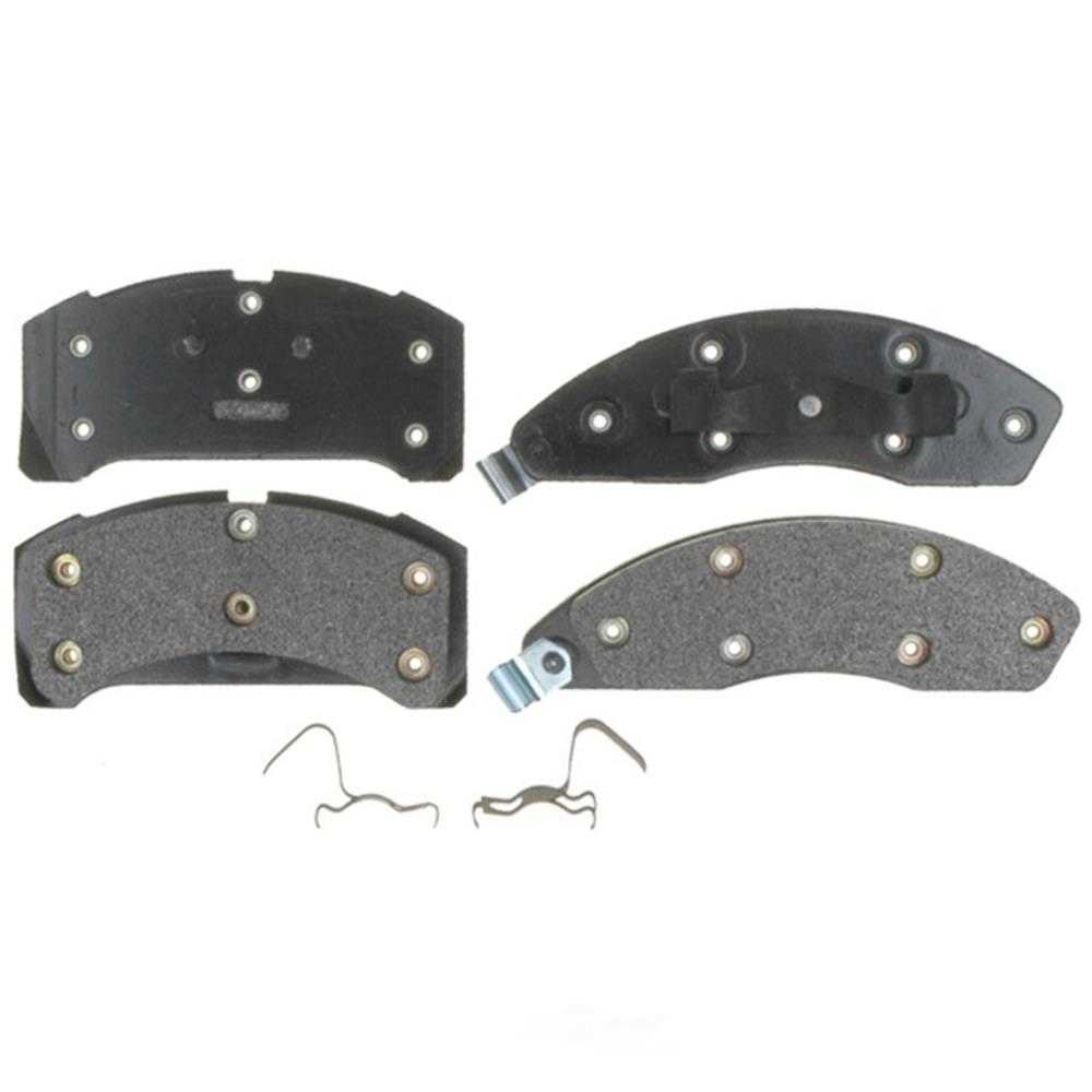 ACDELCO GOLD/PROFESSIONAL BRAKES - Semi-Metallic - ADU - 17d152m