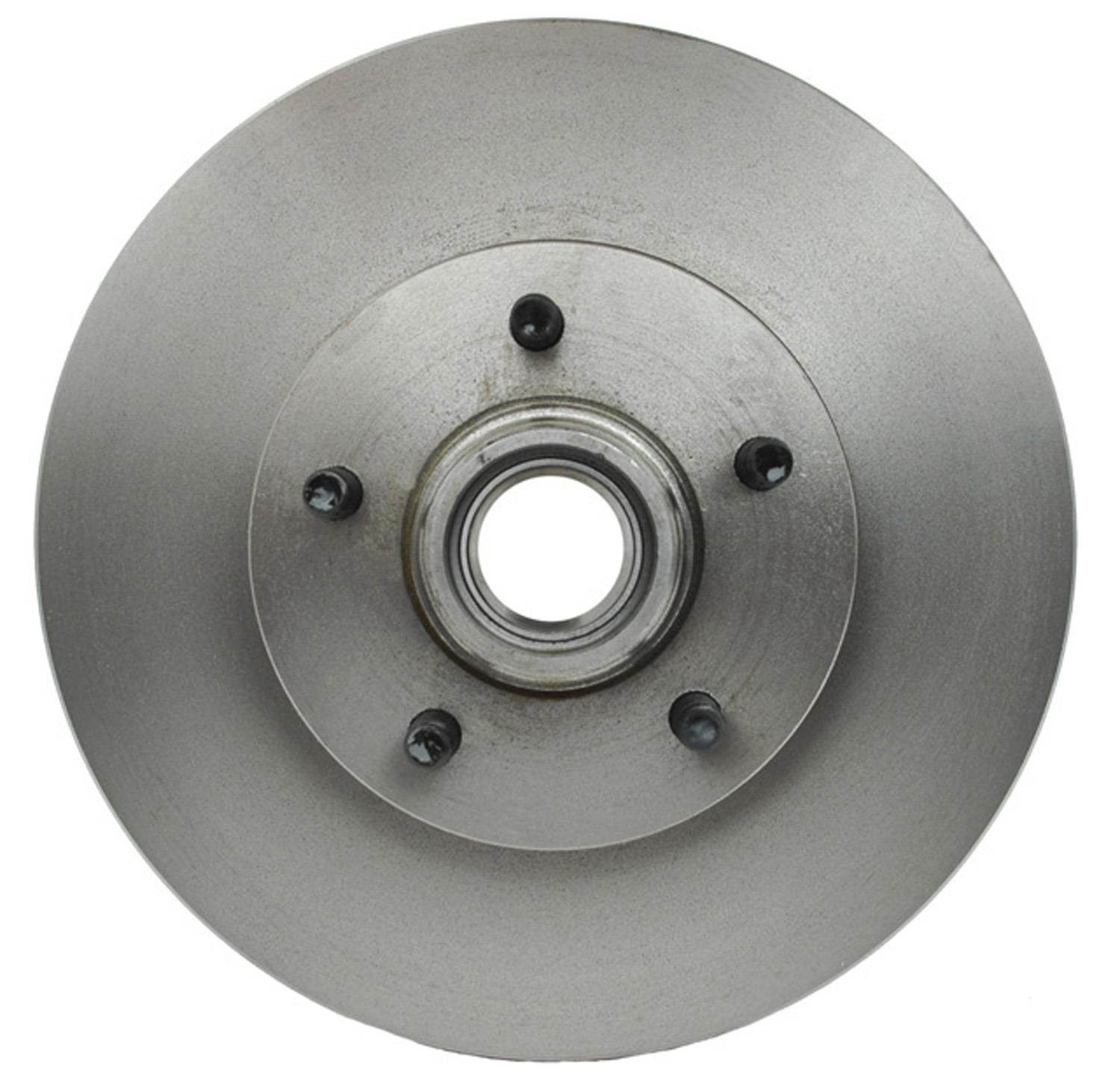 ACDELCO SILVER/ADVANTAGE - Non-Coated Disc Brake Rotor & Hub Assembly - DCD 18A1120A