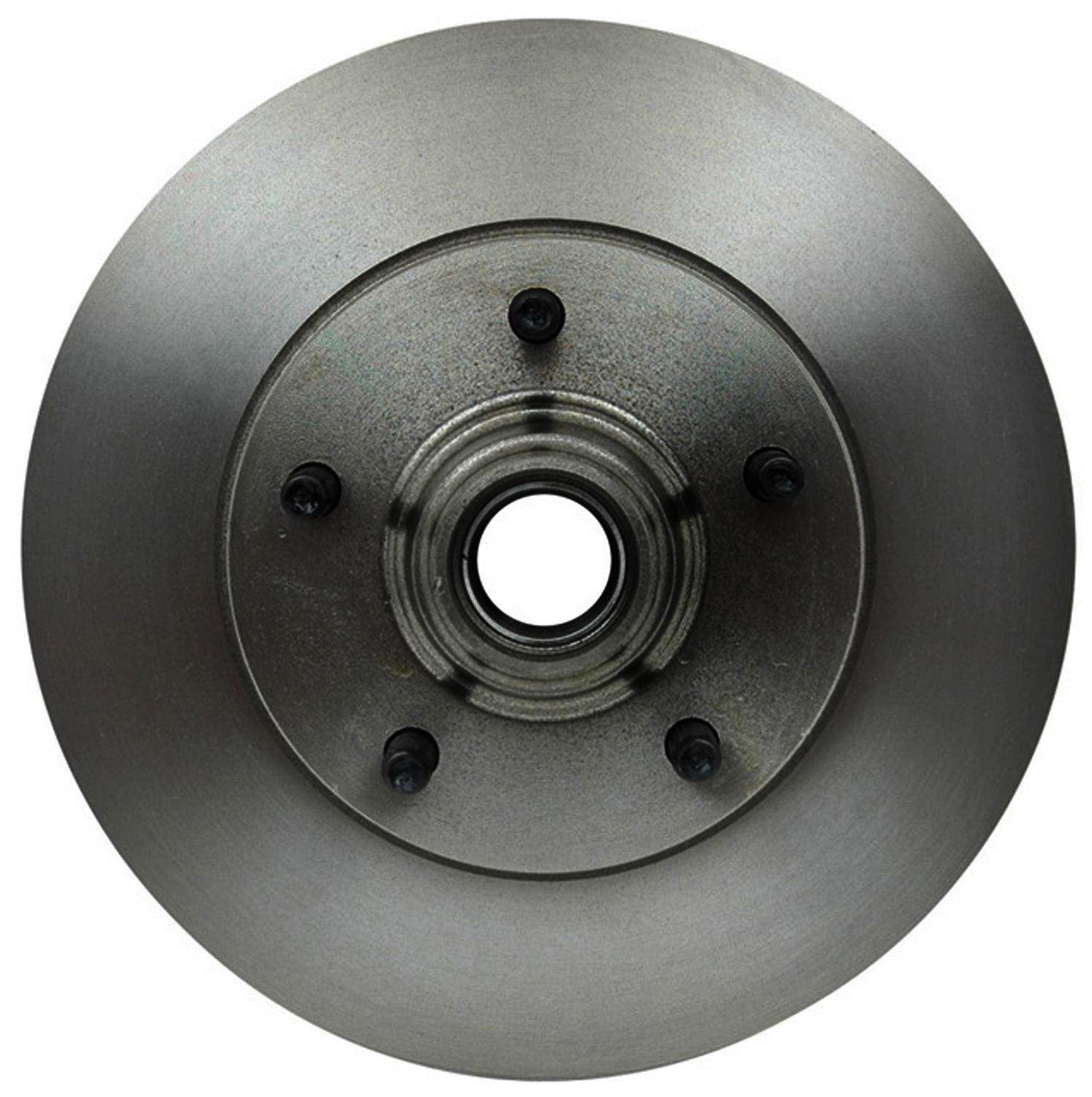 ACDELCO SILVER/ADVANTAGE - Non-Coated Disc Brake Rotor & Hub Assembly (Front) - DCD 18A1195A