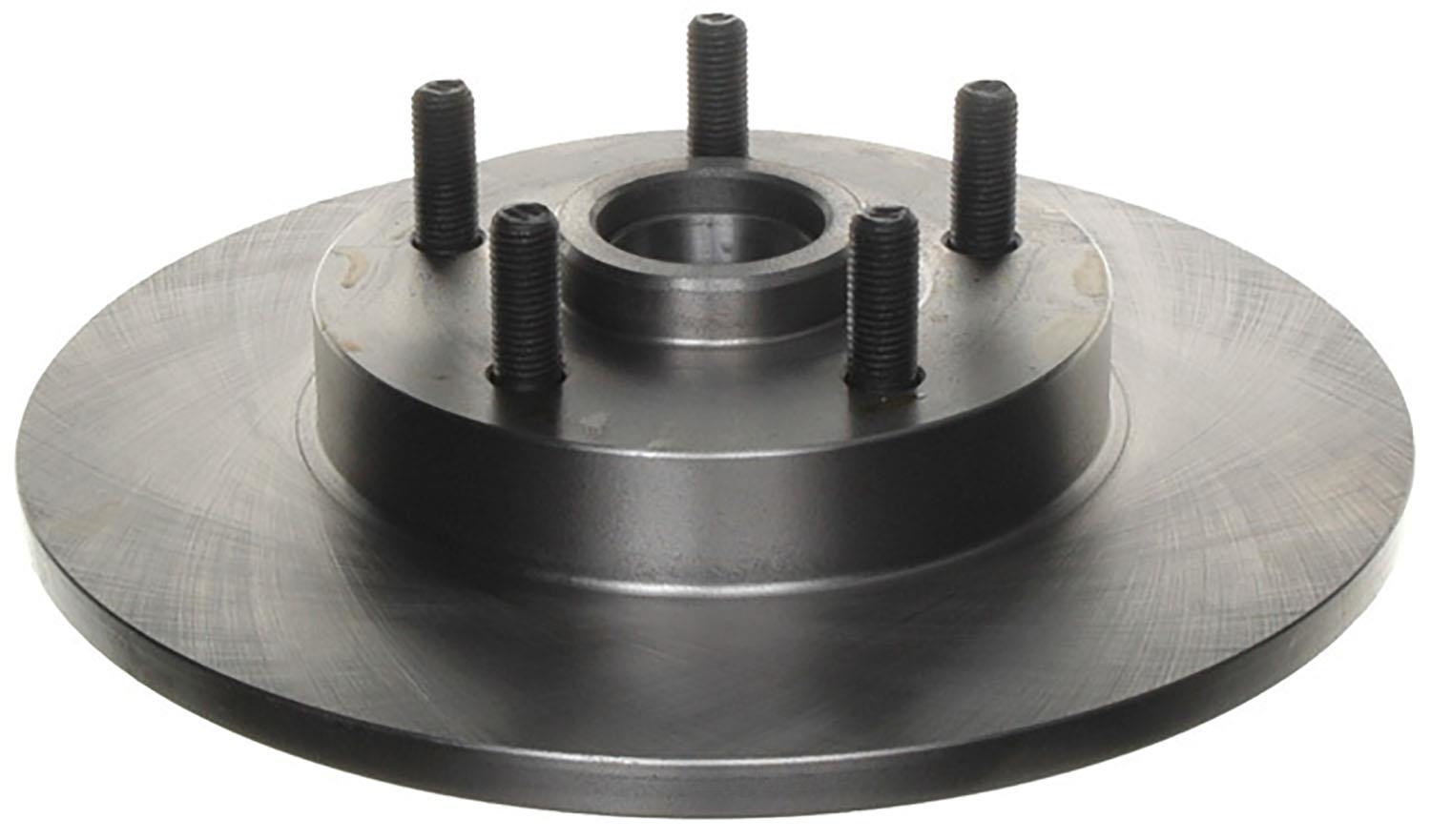 ACDELCO SILVER/ADVANTAGE - Non-Coated Disc Brake Rotor & Hub Assembly - DCD 18A154A
