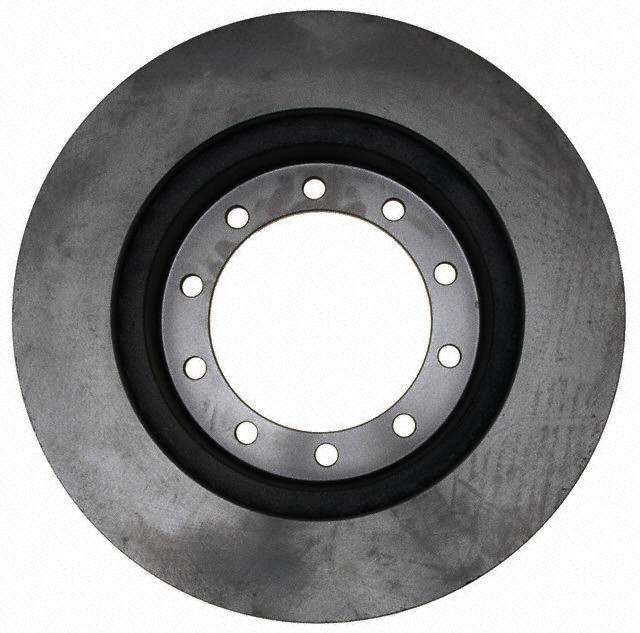 ACDELCO SILVER/ADVANTAGE - Non-Coated Disc Brake Rotor - DCD 18A176A