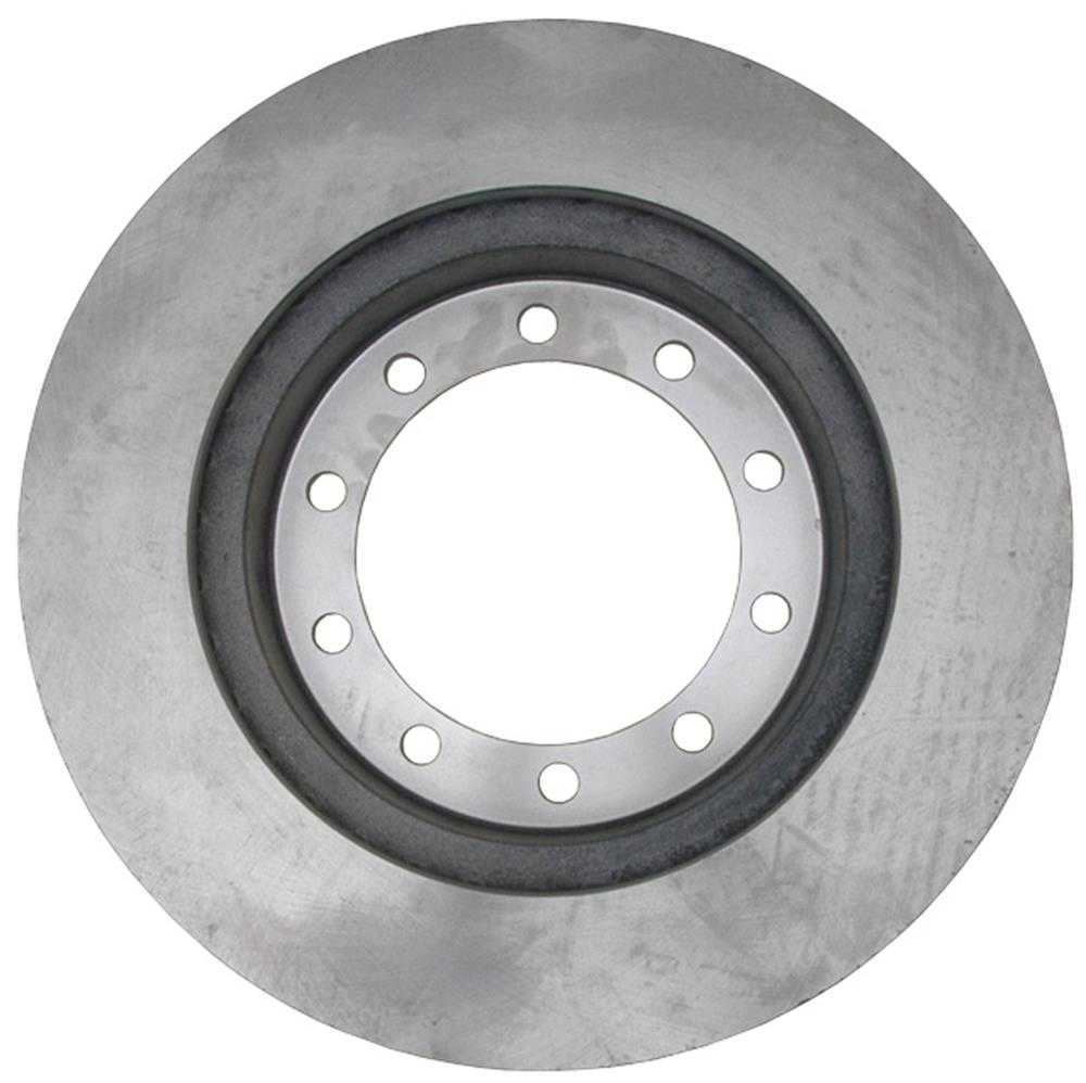 ACDELCO SILVER/ADVANTAGE - Non-Coated Disc Brake Rotor - DCD 18A176A