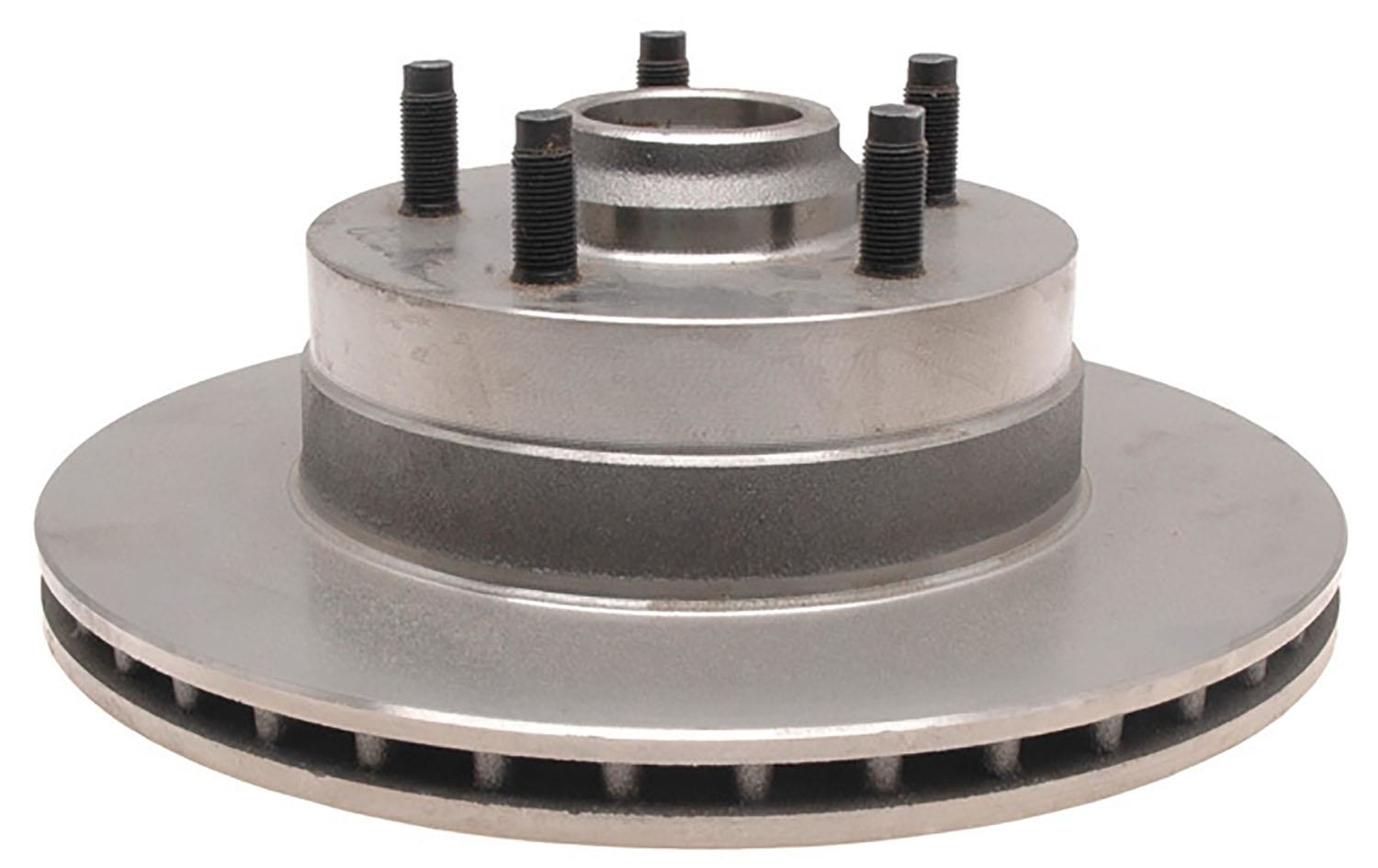 ACDELCO SILVER/ADVANTAGE - Non-Coated Disc Brake Rotor & Hub Assembly (Front) - DCD 18A236A