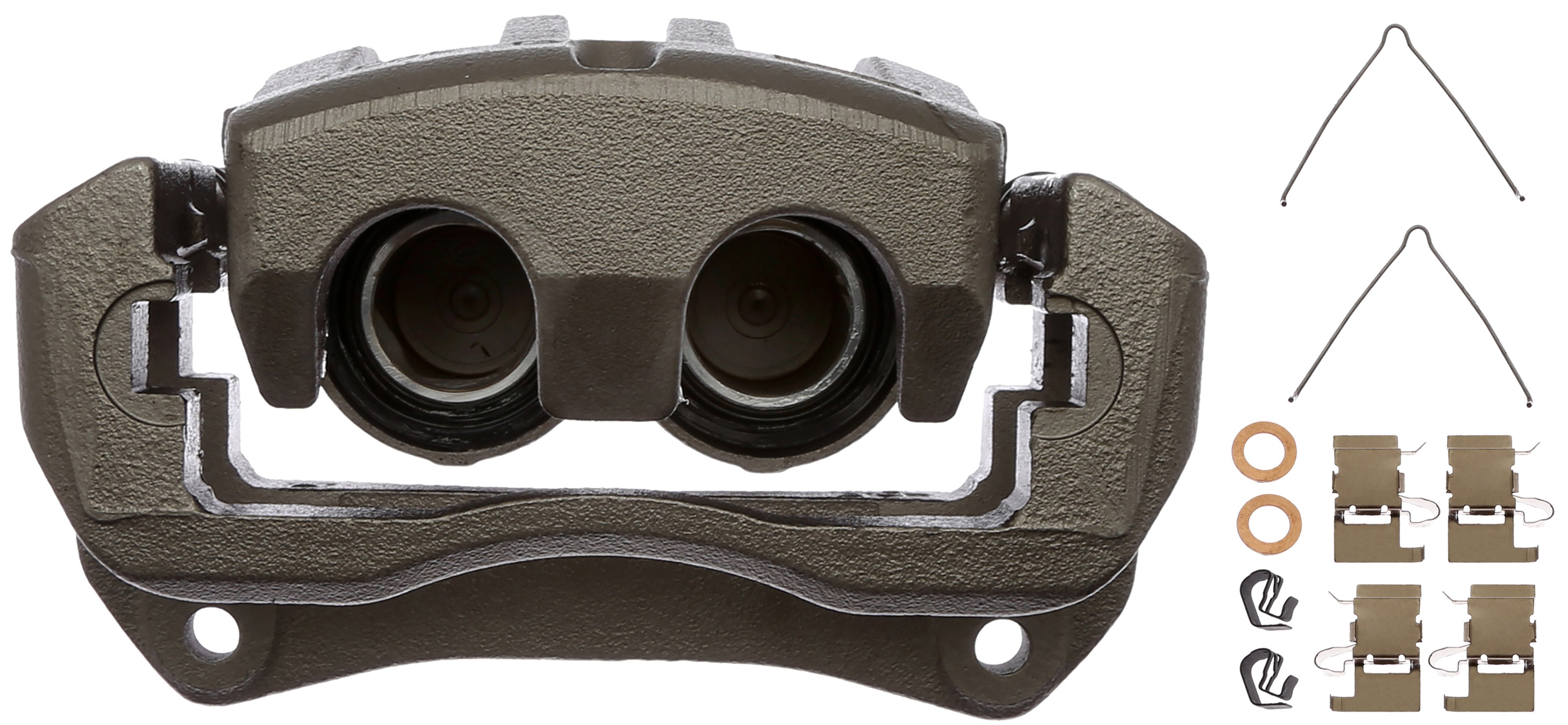 ACDELCO GOLD/PROFESSIONAL BRAKES - Reman Friction Ready Non-Coated Disc Brake Caliper - ADU - 18fr11973