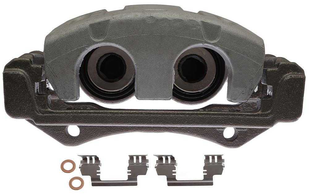 ACDELCO GOLD/PROFESSIONAL BRAKES - Reman Friction Ready Non-Coated Disc Brake Caliper - ADU - 18fr12663