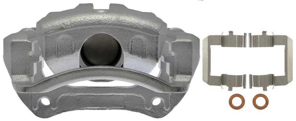 ACDELCO GOLD/PROFESSIONAL BRAKES - Reman Friction Ready Coated Disc Brake Caliper - ADU - 18fr12706c