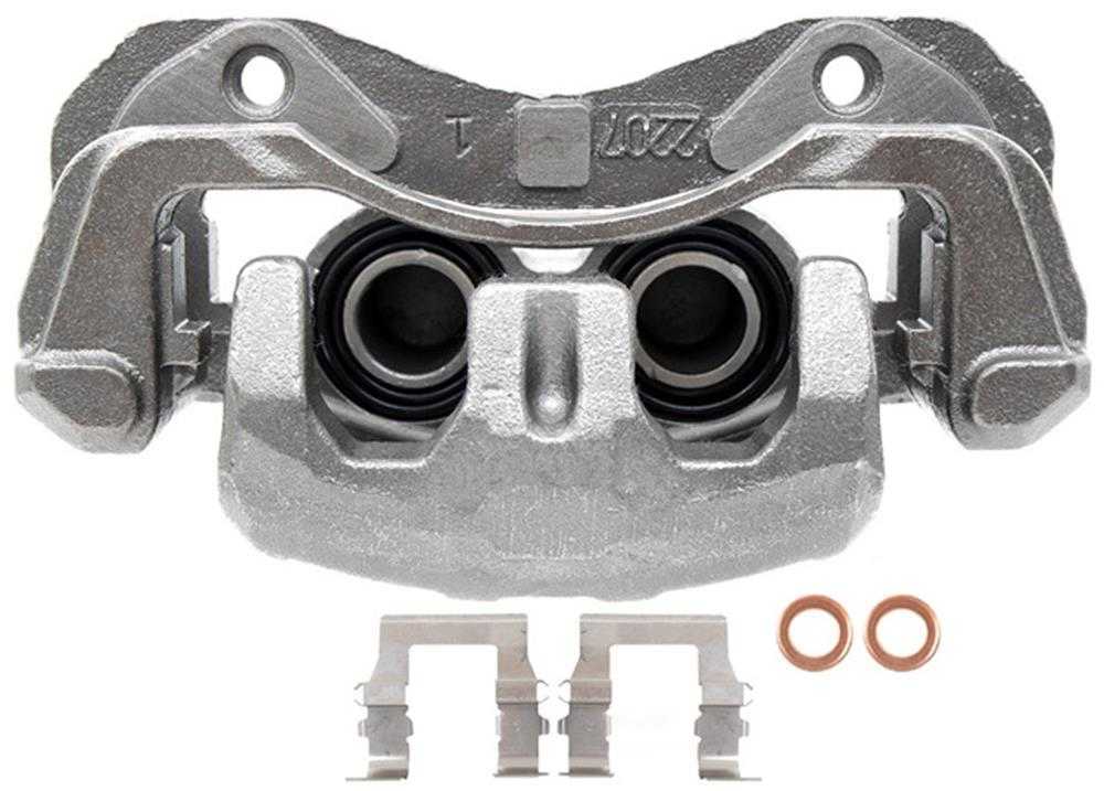 ACDELCO GOLD/PROFESSIONAL BRAKES - Reman Friction Ready Non-Coated Disc Brake Caliper - ADU - 18fr1303