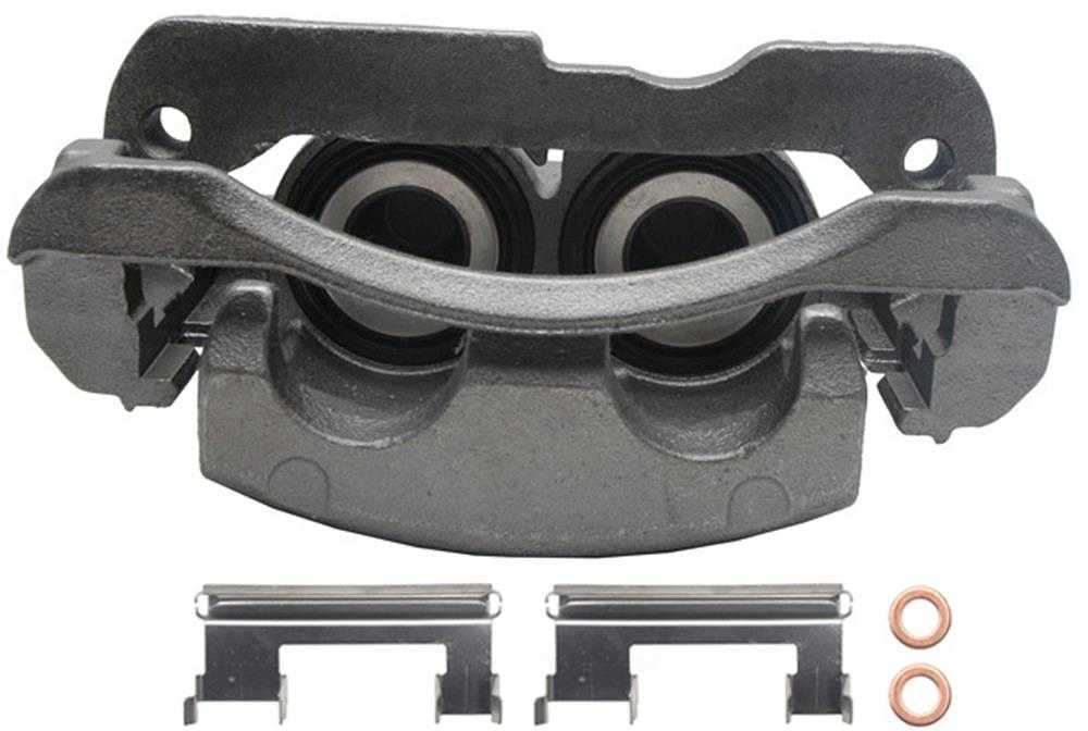 ACDELCO GOLD/PROFESSIONAL BRAKES - Reman Friction Ready Non-Coated Disc Brake Caliper (Front Right) - ADU 18FR1378
