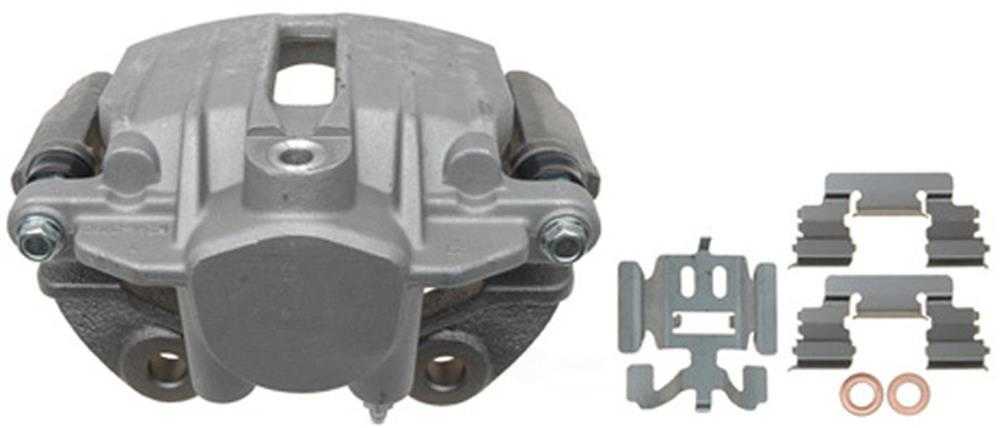 ACDELCO GOLD/PROFESSIONAL BRAKES - Reman Friction Ready Non-Coated Disc Brake Caliper - ADU 18FR1383