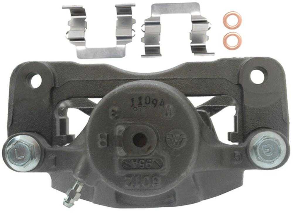 ACDELCO GOLD/PROFESSIONAL BRAKES - Reman Friction Ready Non-Coated Disc Brake Caliper - ADU - 18fr1509