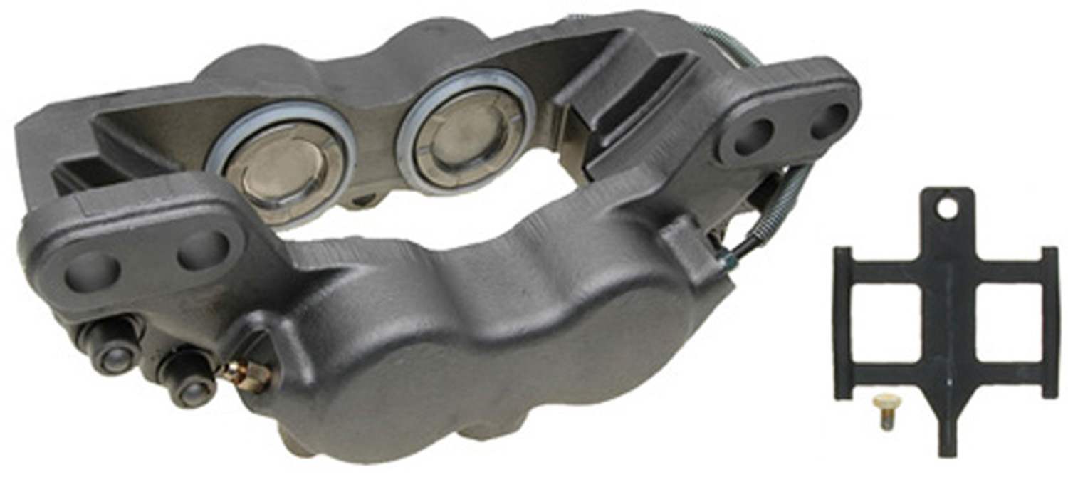ACDELCO GOLD/PROFESSIONAL BRAKES - Reman Friction Ready Non-Coated Disc Brake Caliper - ADU - 18fr2497