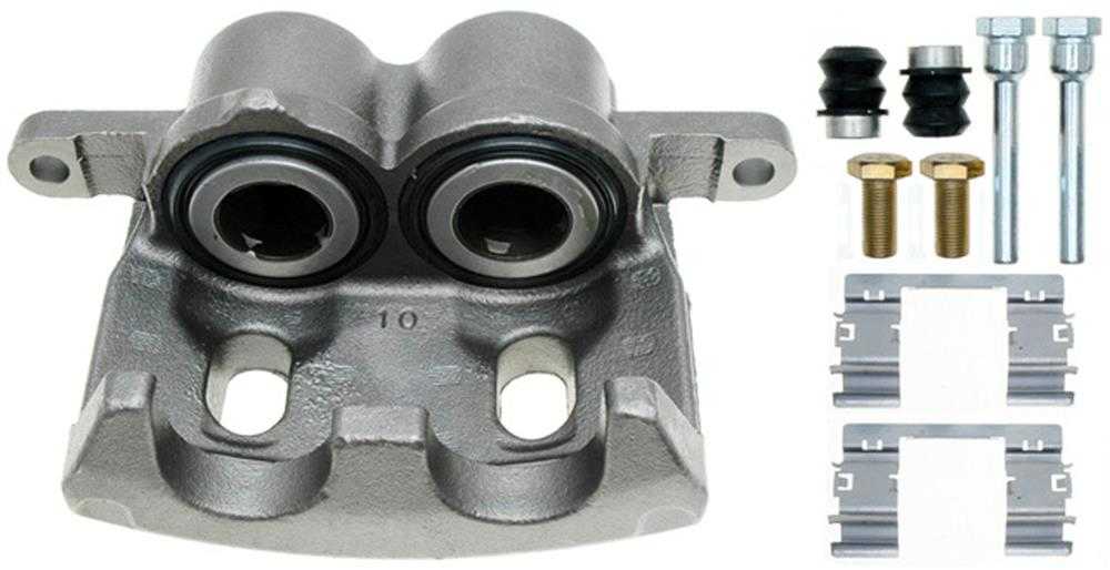 ACDELCO GOLD/PROFESSIONAL BRAKES - Reman Friction Ready Non-Coated Disc Brake Caliper - ADU 18FR2660