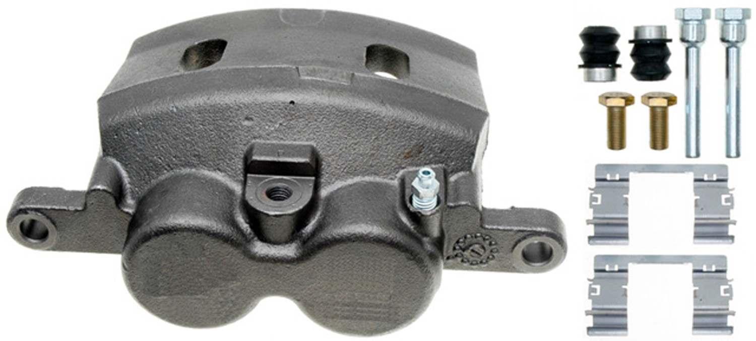 ACDELCO GOLD/PROFESSIONAL BRAKES - Reman Friction Ready Non-Coated Disc Brake Caliper - ADU 18FR2660