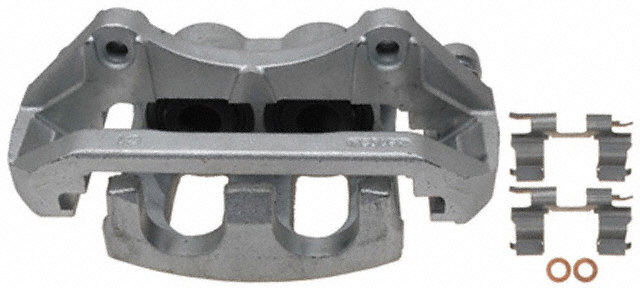ACDELCO GOLD/PROFESSIONAL BRAKES - Reman Friction Ready Non-Coated Disc Brake Caliper - ADU - 18fr2677