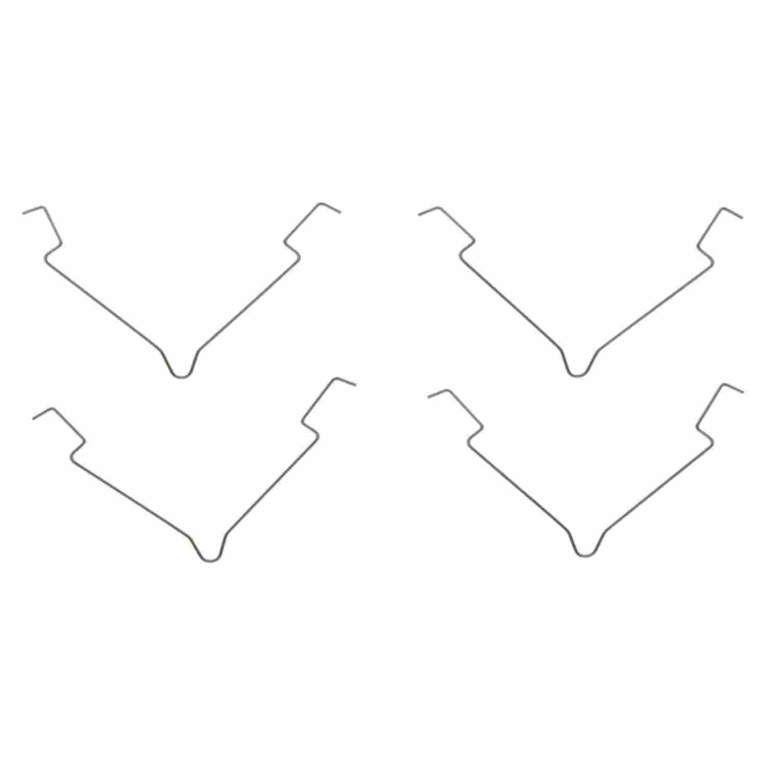 ACDELCO GOLD/PROFESSIONAL BRAKES - Disc Brake Pad Drag Reduction Clip - ADU - 18k1029ss